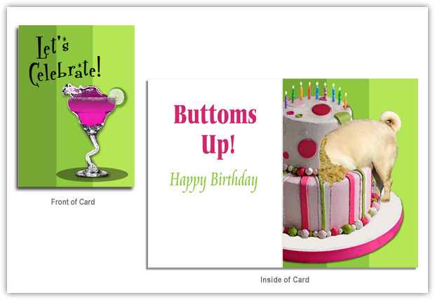 Let's Celebrate Your Birthday - Pug Card